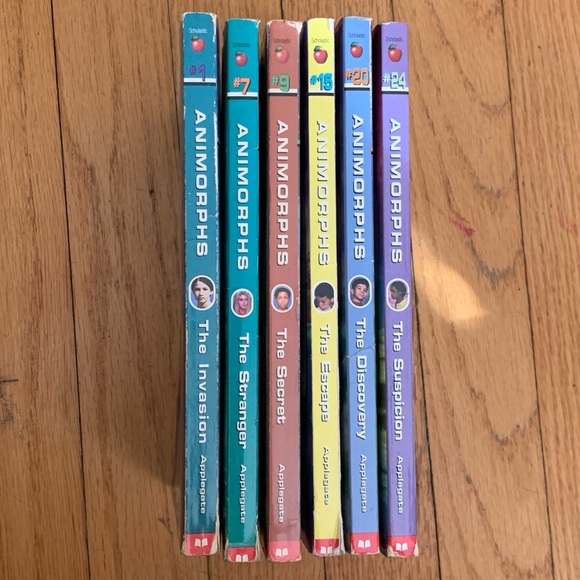 6 animorphs books - Picture 2 of 9